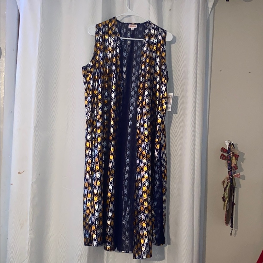 Gold, silver, and purple Elegant Joy vest